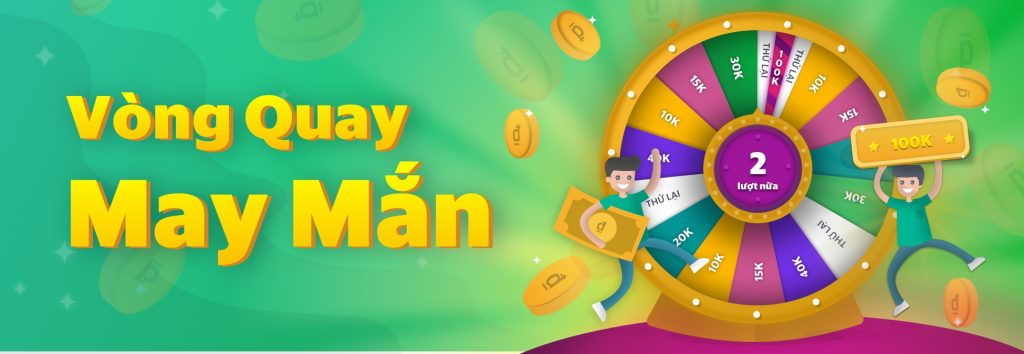 Thử sức với vòng quay may mắn trong dịp giáng sinh