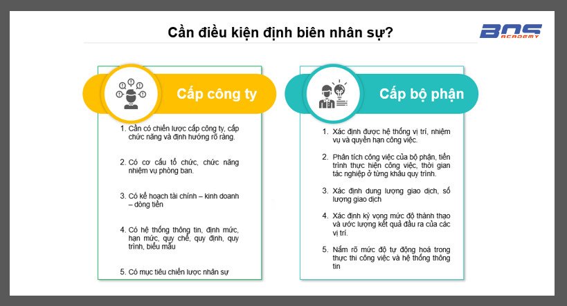 Điệu kiện định biên nhân sự